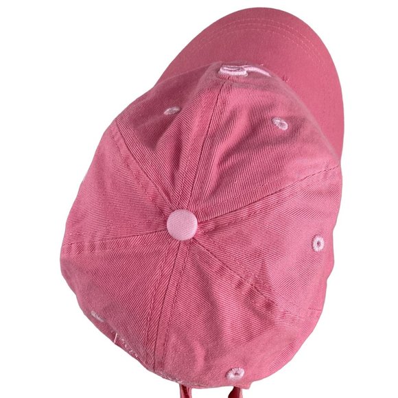 Network of Strength * Breast Cancer Awareness Cap*  One size * Pink* Cotton*EUC - Picture 3 of 4